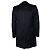 Saint Laurent, Langer Jacquard-gewebter Blazer Schwarz - Ansicht 2