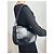 Borsa a spalla Gucci in pelle nera 303 Nero - view 10