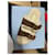 Sandali slide Prada in suede marrone e shearling - vista 5