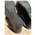 Prada Wedge Platform Sandals Black Leather - view 10
