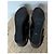 Prada Wedge Platform Sandals Black Leather - view 7