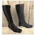 Botas Dolce & Gabbana en piel de potro negra Negro - vista 2