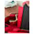 Fendi Peekaboo Iconic Mini Ricamo Rete Rot Authentisch - Geflochtenes Nappa-Leder - Braun Hellbraun Karamell Kamel  - Ansicht 7