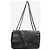 Chanel Borsa Classic Single Flap nera 2011 decorata con paillettes jumbo Nero - vista 2