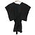 Autre Marque Blusa de manga quadrada CLANE Preto