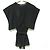Autre Marque Blusa de manga quadrada CLANE Preto - vista 2
