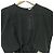 Autre Marque Blusa de manga quadrada CLANE Preto - vista 3