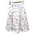 Autre Marque Falda Acampanada con Estampado Floral Apuweiser-riche Rosa