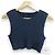 Issey Miyake Stricktanktop PLEATS PLEASE SURF COLORS Blau