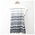 Autre Marque Vestido combinación de denim con mangas francesas Diesel Black Gold Negro Blanco - vista 2