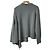 Autre Marque Pullover in misto cashmere a collo rotondo asimmetrico MRZ Grigio - vista 2