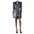Isabel Marant Navy Melyo Jacquard-Lame Mini-Kleid - Größe UK 6 Marineblau