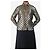 Saint Laurent Camisa ovalada de lurex negro y dorado - talla UK 10 - vista 3