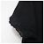 Autre Marque Pullover a maniche corte larghe con pizzo SOIL Nero - vista 5