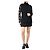 Giorgio Armani Top de encaje floral negro - talla UK 12