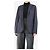 Harris Wharf London Dunkelgraue Wolljacke - Größe UK 16 - Ansicht 3