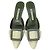 Maysale Low Heel Pointed Toe Mule Sandalen von Manolo Blahnik - Ansicht 3