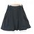 Autre Marque FALDA MINI ACAMPANADA DE TAFFETÁ ELÁSTICO FOXEY NEW YORK Negro