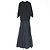 Autre Marque 16G Stricktaftkleid Drawer Schwarz - Ansicht 2