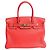 Hermès Borsa Birkin 30 rossa in pelle Clémence Rosso