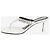 Alexander Wang Infradito con tacco in diamante bianco - taglia EU 37