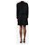 J.Crew Completo giacca in tweed nero con paillettes e gonna - taglia UK 8 - vista 2