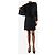 J.Crew Completo giacca in tweed nero con paillettes e gonna - taglia UK 8 - vista 4