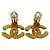 CHANEL Coco Mark Lava Gold Ohrstecker Golden - Ansicht 6