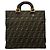 Fendi Zucca FF-Muster Handtasche/Tote Bag Braun Schwarz Khaki