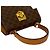 Céline Mini borsa 2 in 1 in pelle con logo Macadam di CELINE Marrone - vista 4