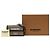 Borsa a tracolla Burberry in tela grigia Horseferry Note Marrone - vista 12