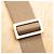 Fendi Beige Zucchino Canvas F Charm Crossbody - vista 11