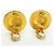 Orecchini a clip placcati in oro Chanel Coco Mark D'oro - vista 3