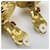 Orecchini in metallo Chanel Coco Mark D'oro - vista 6
