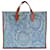 Versace Denim Tote Bag Braun Blau  - Ansicht 2