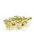 Spilla Emblema Christian Dior D'oro Metallico - vista 3
