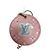 Charm da borsa Louis Vuitton San Valentino Rosa in vernice