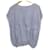 Autre Marque SOIL Leinenpulloverbluse Grau Hellblau  - Ansicht 2