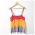 Chloé See By Chloe Farbblock-Camisole Rot Lila Gelb - Ansicht 2