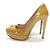 Pumps aus Lackleder von Miu Miu Beige Kamel - Ansicht 2