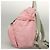 Prada Single Buckle Pocket Tessuto Small Rose - vue 3