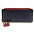 Cartera Larga Redonda Clemence Louis Vuitton Roja Azul marino