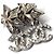 Orecchini a goccia placcati in oro Chanel con stella in strass - vista 5