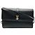 Borsa a spalla in pelle nera Christian Dior Nero