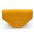 Monedero Hermès Levain Quatre en cuero de cabra amarillo - vista 2