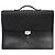 Sac à dépêches Hermès HERMES Black Leather Sac a Depeches - 102968