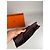 Vintage Hermès Canvas Clutch in Lila und Schwarz - Ansicht 4