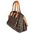 Louis Vuitton Monogram Canvas Rivoli PM Marrone - vista 3