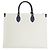 Louis Vuitton Blu Beige Jacquard Ricamato Tappezzato Monogram Hamptons Onthego G - vista 2