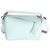 Borsa Puzzle Edge Small in pelle di vitello classica Loewe Blue Iceberg